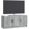 TV staliukas Televizoriaus spintelė Pilka sonoma ąžuolo 99 x 34,5 x 47 cm