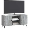 TV staliukas Televizoriaus spintelė Pilka sonoma ąžuolo 102 x 34,5 x 50 cm