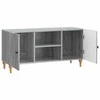 TV staliukas Televizoriaus spintelė Pilka sonoma ąžuolo 102 x 34,5 x 50 cm
