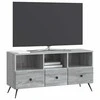 TV staliukas Televizoriaus spintelė Pilka sonoma ąžuolo 102 x 34,5 x 50 cm