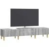 TV staliukas Televizoriaus spintelė Pilka sonoma ąžuolo 147 x 34,5 x 30 cm