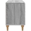 TV staliukas Televizoriaus spintelė Pilka sonoma ąžuolo 99 x 34,5 x 50 cm