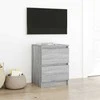 TV staliukas Televizoriaus spintelė, pilka ąžuolo, 40x35x54cm, mediena