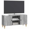 TV staliukas Televizoriaus spintelė Pilka sonoma ąžuolo 102 x 34,5 x 50 cm