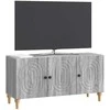 TV staliukas Televizoriaus spintelė Pilka sonoma ąžuolo 99 x 34,5 x 50 cm