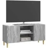 TV staliukas Televizoriaus spintelė Pilka sonoma ąžuolo 102 x 34,5 x 50 cm