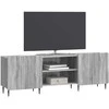 TV staliukas Televizoriaus spintelė Pilka sonoma ąžuolo 150 x 31 x 52 cm