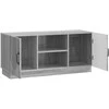 TV staliukas Televizoriaus spintelė Pilka sonoma ąžuolo 102 x 34,5 x 47 cm