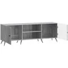 TV staliukas Televizoriaus spintelė 150 x 31 x 50 cm Pilka sonoma ąžuolo