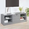 TV staliukas Televizoriaus spintelė, pilka, 102x35,5x36,5cm, mediena