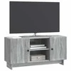 TV staliukas Televizoriaus spintelė 102 x 34,5 x 50 cm Pilka Sonoma