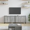 TV staliukas Televizoriaus spintelė Pilkas Sonoma 140 x 36 x 49.5 cm