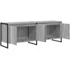 TV staliukas Televizoriaus spintelė Pilkas Sonoma 140 x 36 x 49.5 cm