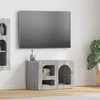 TV staliukas Televizoriaus spintelė Pilkas Sonoma 60 x 35 x 40 cm