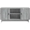 TV staliukas Televizoriaus spintelė 102 x 34,5 x 50 cm Pilka Sonoma
