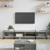 TV staliukas Televizoriaus spintelė Pilkas Sonoma 170.5 x 36 x 30.5 cm
