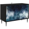 TV staliukas Televizoriaus spintelė RAALTE 69 x 33 x 50,5 cm Juodojo ąžuolo