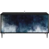 TV staliukas Televizoriaus spintelė RAALTE 102 x 33 x 51 cm Juodojo ąžuolo