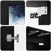 TV staliukas Televizoriaus spintelė RAALTE 69 x 33 x 50,5 cm Juodojo ąžuolo