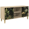 TV staliukas Televizoriaus spintelė RHENEN 102 x 33 x 50 cm Sonoma ąžuolo