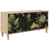 TV staliukas Televizoriaus spintelė RHENEN 102 x 33 x 50 cm Sonoma ąžuolo