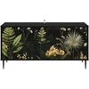 TV staliukas Televizoriaus spintelė RHENEN 102 x 33 x 51 cm Juodojo ąžuolo
