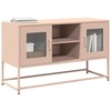 TV staliukas Televizoriaus spintelė, rožinė, 100,5x39x60,5cm, plienas