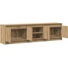 TV staliukas TV vienetai 2 pcs Ruda 180 x 34 x 50 cm Apdirbta mediena