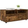 TV staliukas Televizoriaus spintelė Rūkyta ąžuolas 100 x 48 x 43 cm