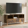 TV staliukas Televizoriaus spintelė 102 x 34,5 x 50 cm Rūkytas Ąžuolas