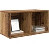 TV staliukas TV spintelių komplektas Ruda 72 x 35 x 37 cm Apdirbta mediena