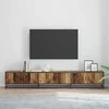 TV staliukas TV vienetai 2 pcs Senovinis medis 240 x 35 x 41 cm