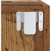 TV staliukas TV spintelių komplektas 37 x 37 x 142,5 cm Senovinis medis