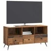 TV staliukas Televizoriaus spintelė Sendintos medienos 102 x 34,5 x 50 cm