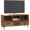 TV staliukas Televizoriaus spintelė Sendintos medienos 102 x 34,5 x 50 cm