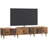 TV staliukas Televizoriaus spintelė Sendintos medienos 147 x 34,5 x 30 cm