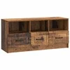 TV staliukas Televizoriaus spintelė Sendintos medienos 102 x 34,5 x 47 cm