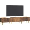 TV staliukas Televizoriaus spintelė Sendintos medienos 147 x 34,5 x 30 cm
