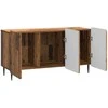 TV staliukas Televizoriaus spintelė Sendintos medienos 99 x 34,5 x 52 cm