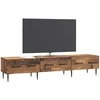 TV staliukas Televizoriaus spintelė Sendintos medienos 147 x 34,5 x 30 cm