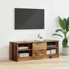 TV staliukas Televizoriaus spintelė Senovinis medis 102 x 35 x 36,5 cm