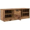 TV staliukas Televizoriaus spintelė Senovinis medis 102 x 35 x 36,5 cm