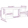 TV staliukas Televizoriaus spintelė 102 x 35 x 36,5 cm Senovinis medis