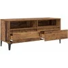 TV staliukas Televizoriaus spintelė Senovinis medis 100 x 34,5 x 44,5 cm