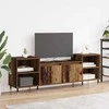 TV staliukas Televizoriaus spintelė Senovinis medis 160 x 35 x 55 cm
