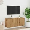 TV staliukas televizoriaus spintelė Sieninė Artisan ąžuolas 100x30x41 cm