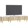 TV staliukas Televizoriaus spintelė Sonoma ąžuolas 147 x 34,5 x 30 cm