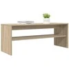 TV staliukas Televizoriaus spintelė 100 x 35 x 40 cm Sonoma ąžuolas