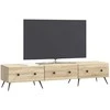 TV staliukas Televizoriaus spintelė Sonoma ąžuolas 147 x 34,5 x 30 cm