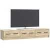 TV staliukas Televizoriaus spintelė Sonoma ąžuolas 147 x 34,5 x 27 cm